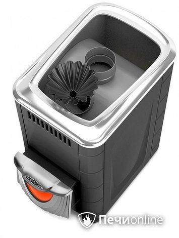 Дровяная банная печь TMF Ангара 2012 Inox ДНС КТК ЗК антрацит в Алматы