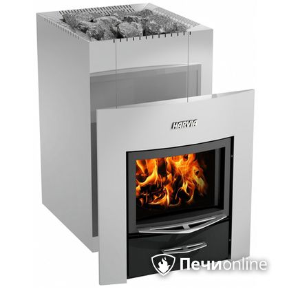 Дровяная банная печь Harvia 22 Duo Steel (Wk220) в Алматы
