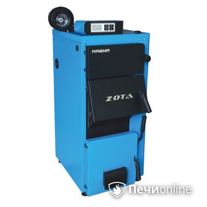 Твердотопливный котел Zota Magna 15 кВт полуавтоматический в Алматы