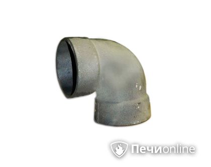 Дымоход Гефест Отвод 90° чугун D150 в Алматы